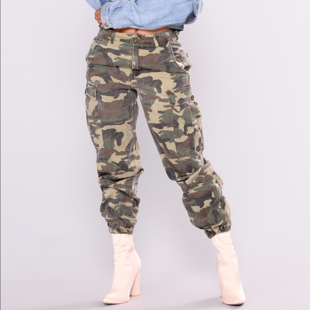 Fashion Nova Camo Pants